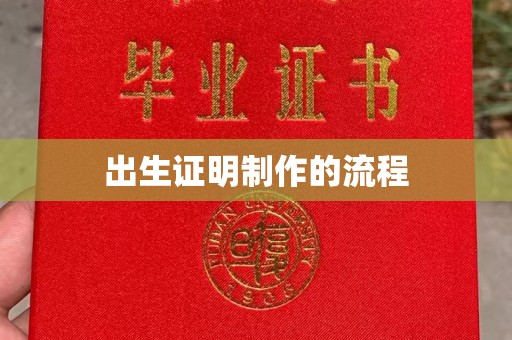 日喀则出生证明制作的流程
