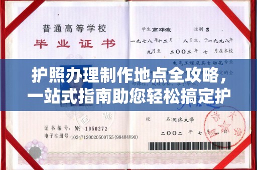 日喀则护照办理制作地点全攻略，一站式指南助您轻松搞定护照