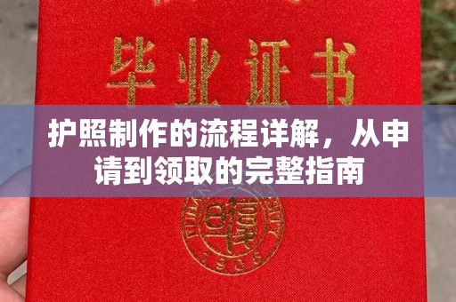 日喀则护照制作的流程详解，从申请到领取的完整指南
